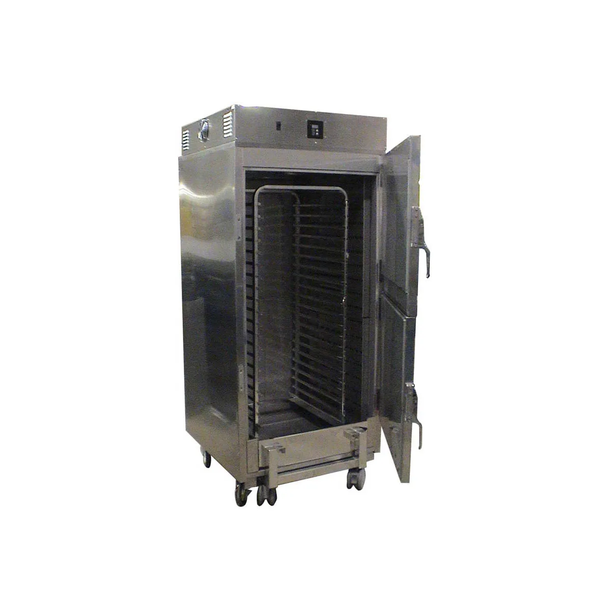 Carter-Hoffmann RTB202S 1-Section Roll-In Heated Holding Cabinet, Stainless Steel, Solid Door, Convection Heat