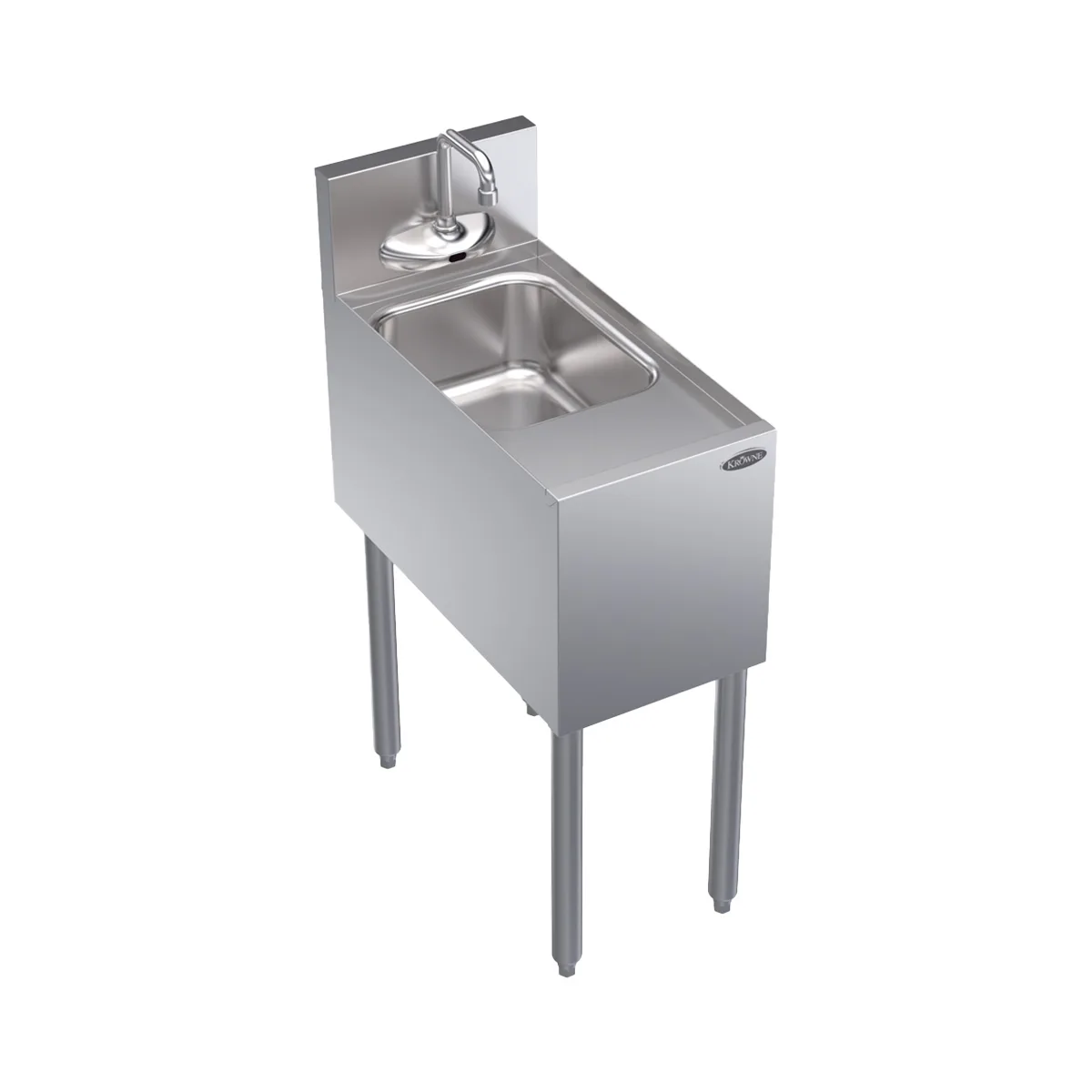 Krowne KR24-1C-E Underbar Sink Units, 1 Compartment without Drainboard