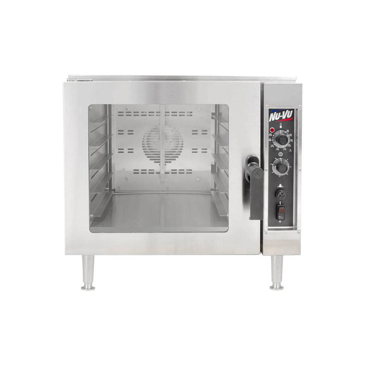 NU-VU NCO5 Single-Deck Half-Size Electric Convection Oven w/ Electromechanical Controls