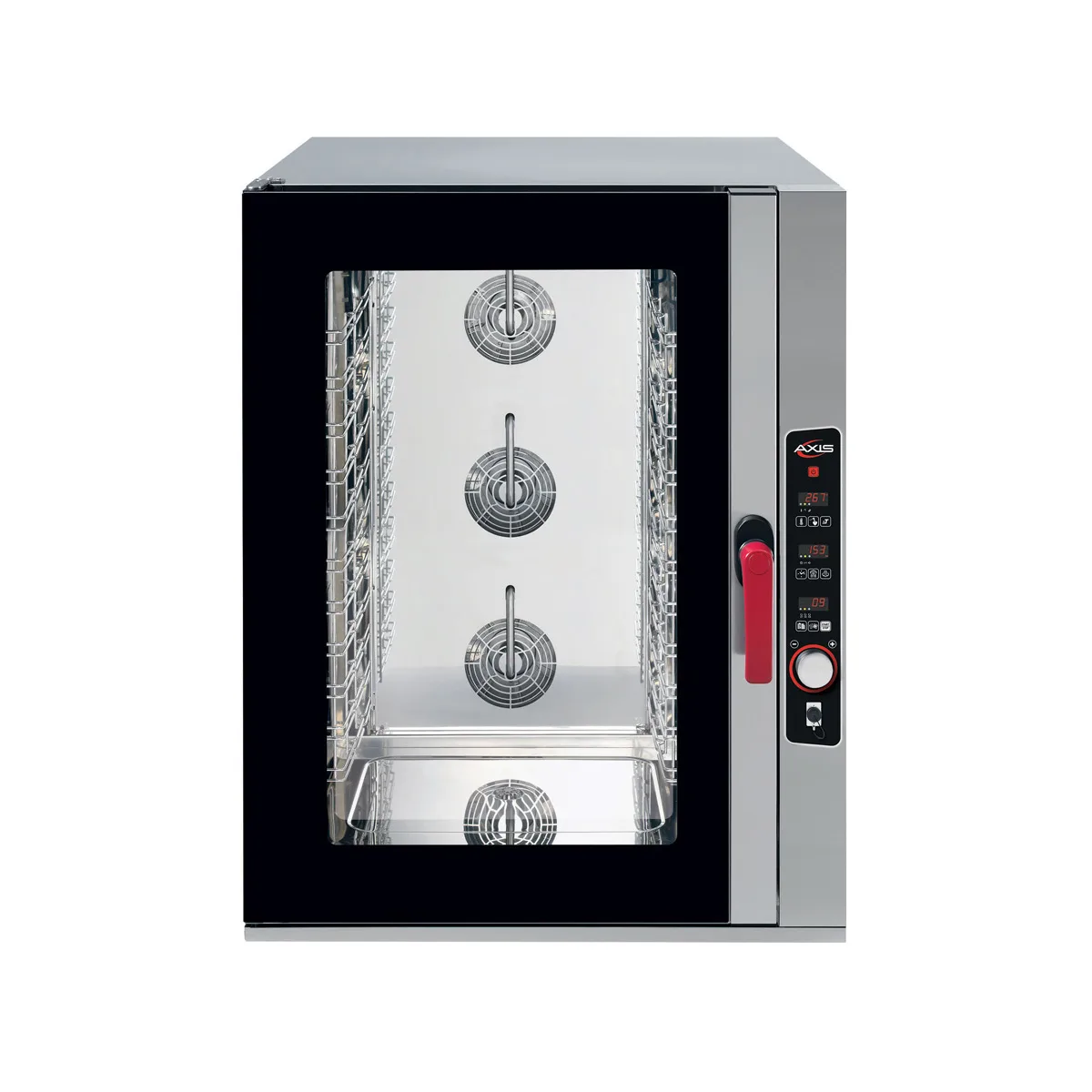 Axis AX-CL10D Full Size 10 Pan Electric Combi Oven w/ Digital Controls, Boilerless, 208/240V