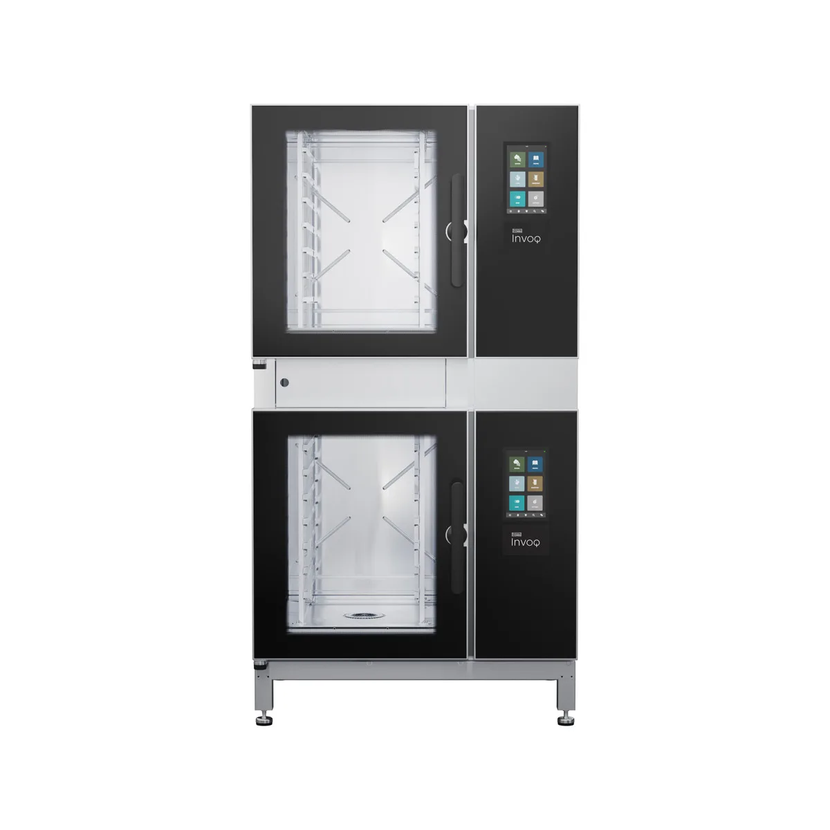 Blodgett INVOQ 61BLE/61BLE-PT Full Size 14 Pan Electric Combi Oven w/ Touchscreen, Boilerless, Stacking Kit
