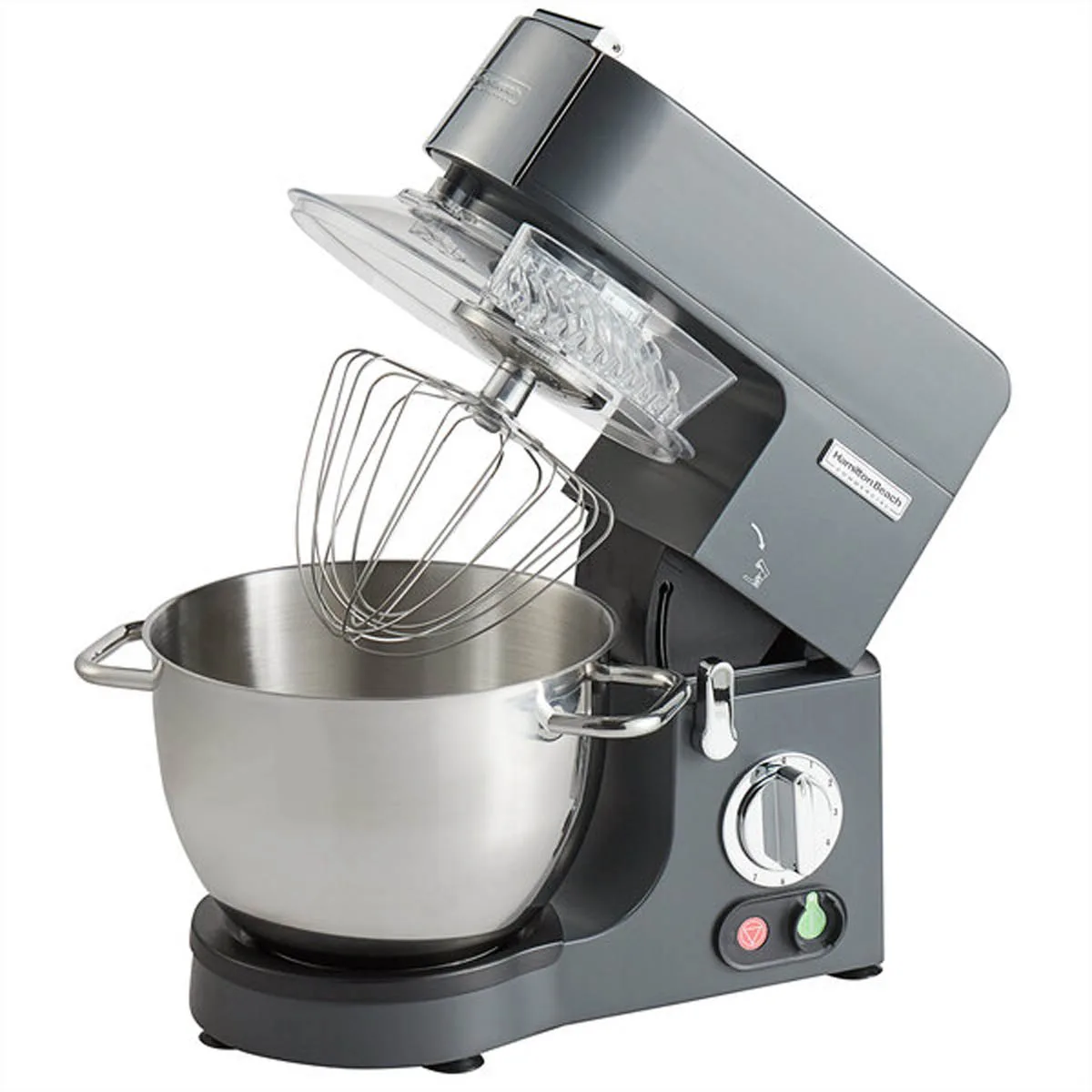 Hamilton Beach CPM800 Countertop 8 qt Planetary Mixer, Variable Speed, 800W, 1 hp