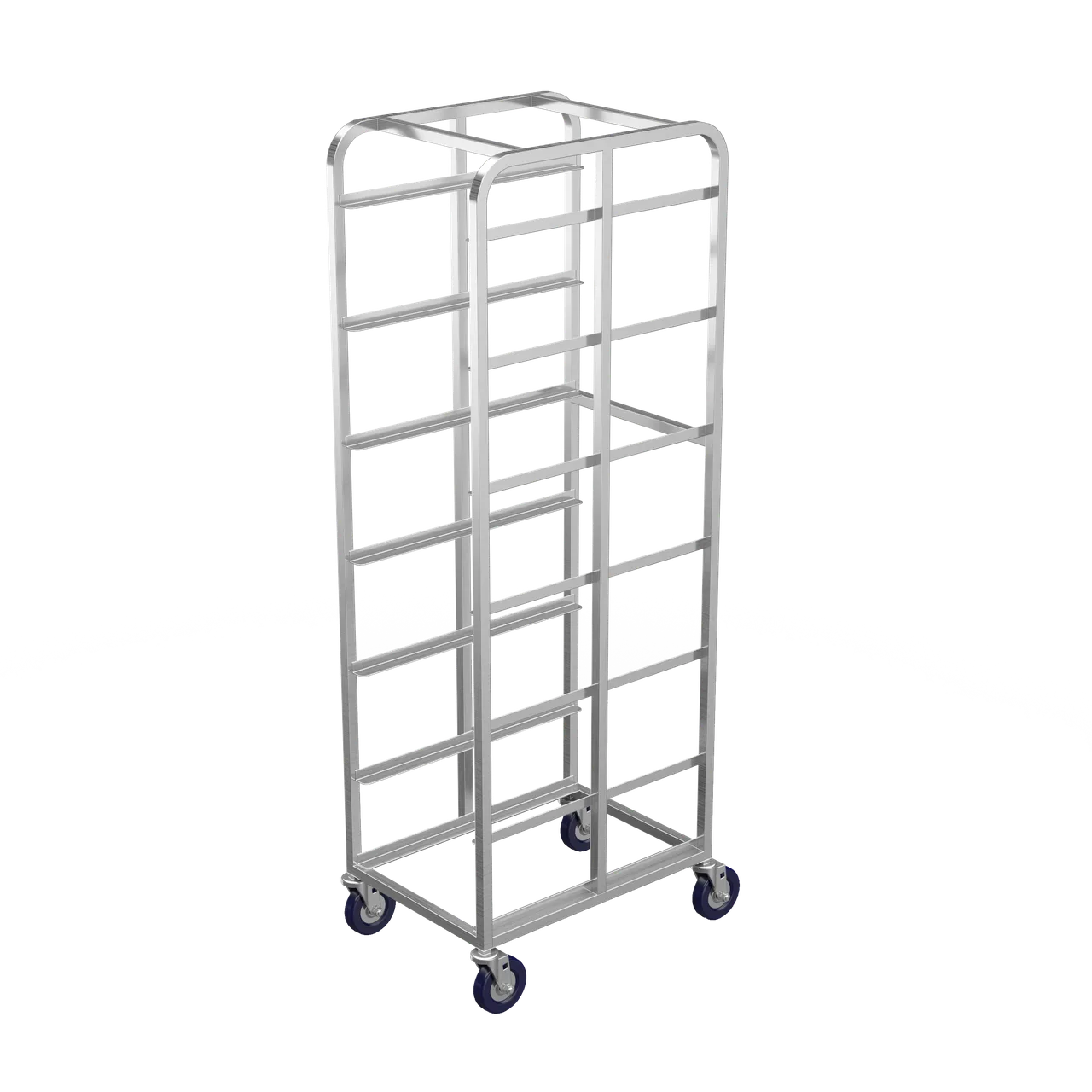 Winholt SS-L-6 Stainless Steel Mobile Lug Rack w/ 6 Lug Capacity
