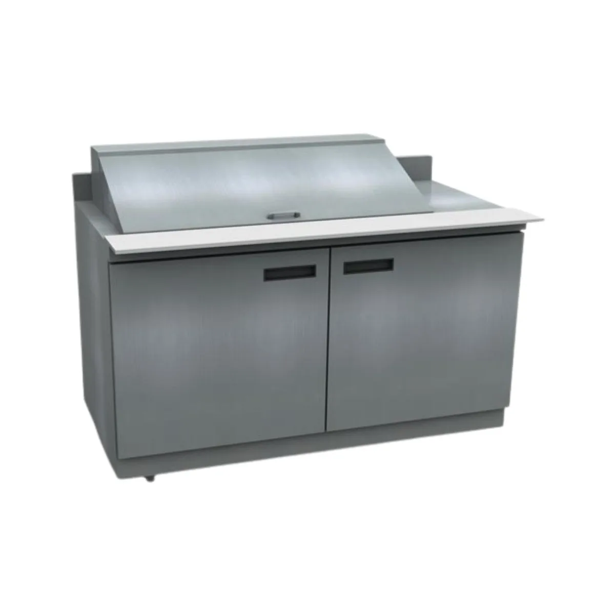 Delfield ST4464NP-12M 64" 2-Door Mega Top Sandwich and Salad Prep Table, 12 Pans