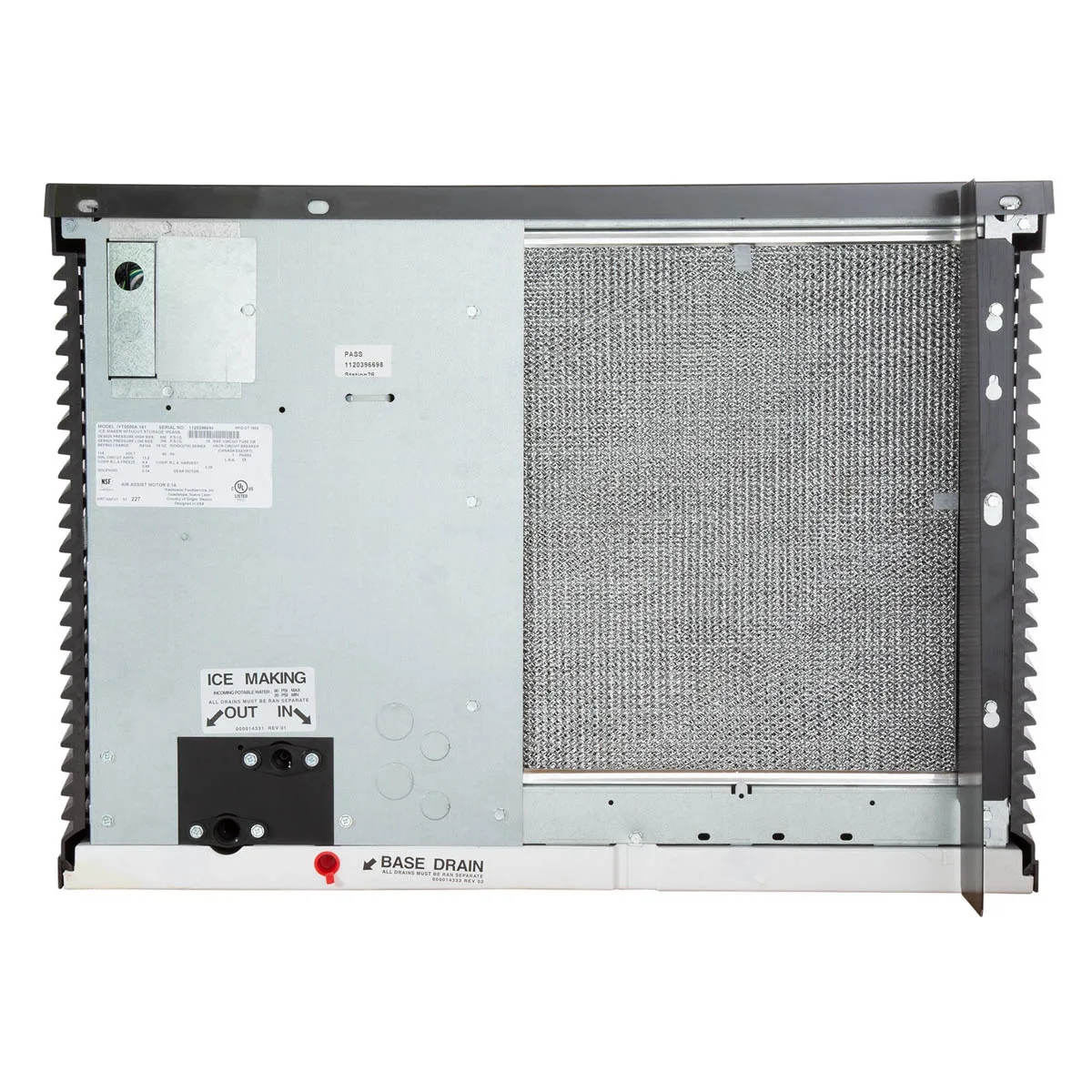Manitowoc IYT0500A 30" Half Cube Ice Machine Head, Air Cooled, 550 lb/24 hr