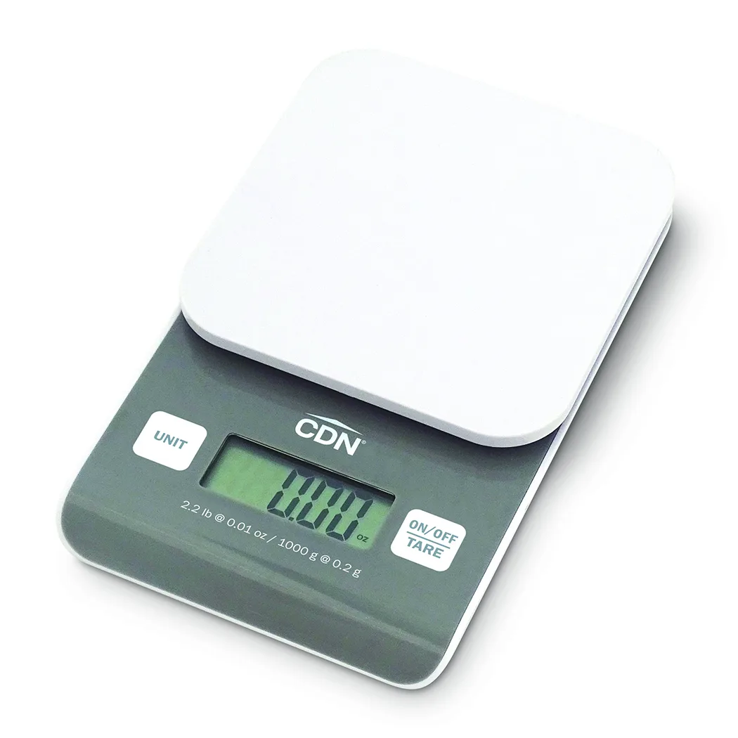 CDN SD0202-GY Digital Precision Scale, Grey