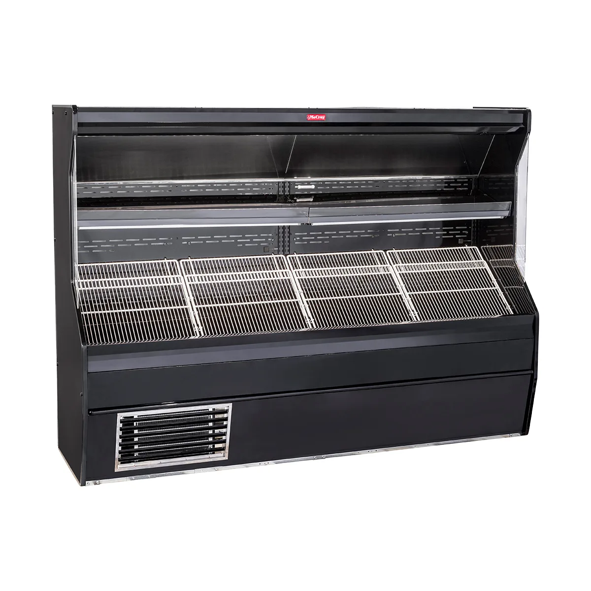 Howard-McCray SC-P32E-6S-B-LED 74" Refrigerated Produce Display Case, Black