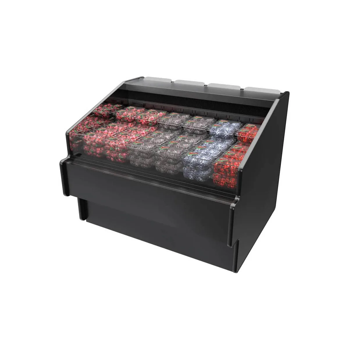Structural Concepts P43941R 50" Oasis® Refrigerated Self-Service Produce Case, Self-Contained