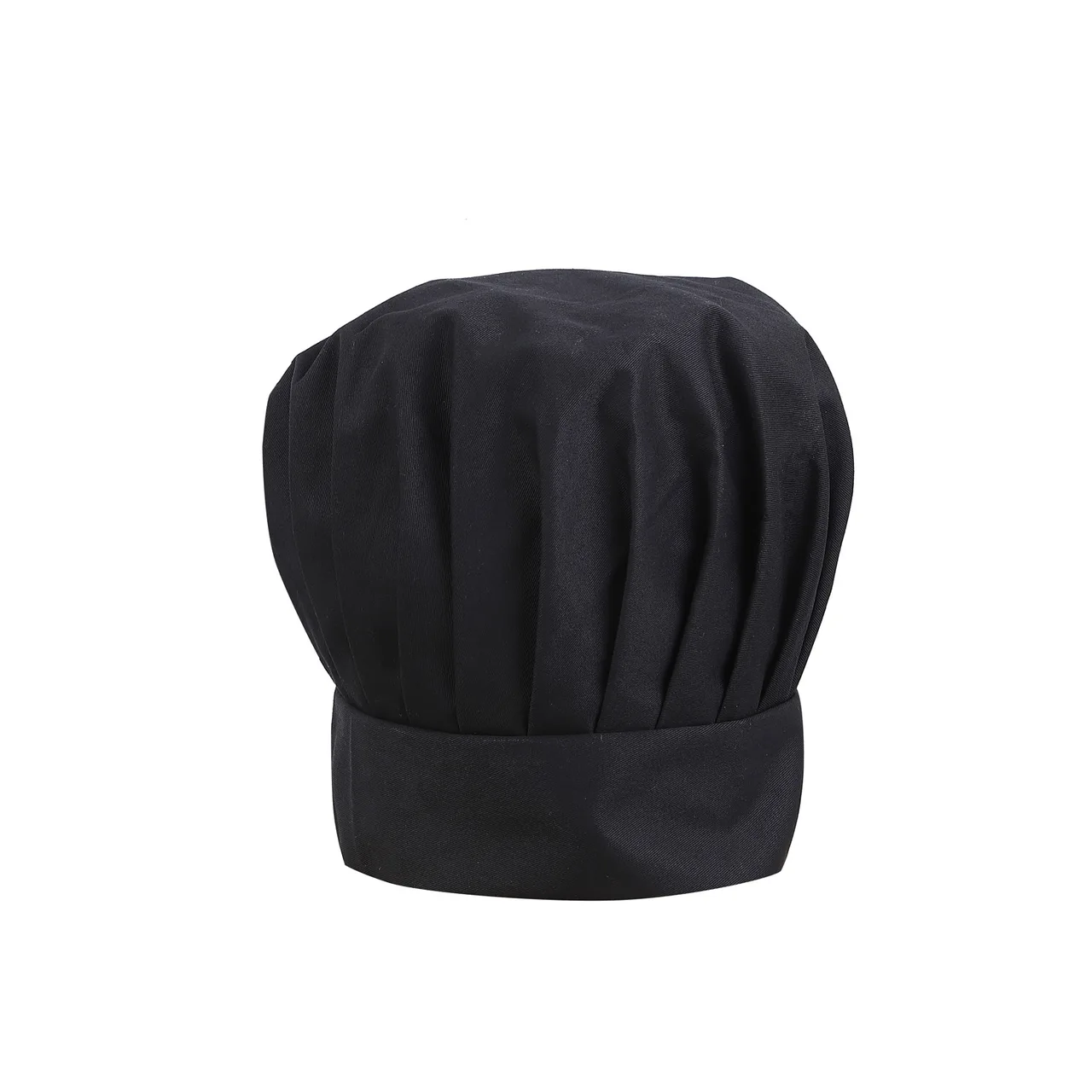 CAC China APHT-2BK Chef's Pride Floppy Toque Hat, 13" Height, Black, Professional Culinary Headwear
