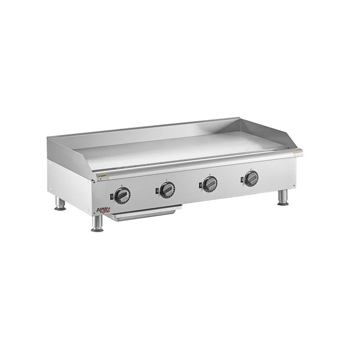 APW Wyott EG-48S Countertop Electric Griddle with 48" x 19.5" Surface, Thermostatic Controls, 208/240v