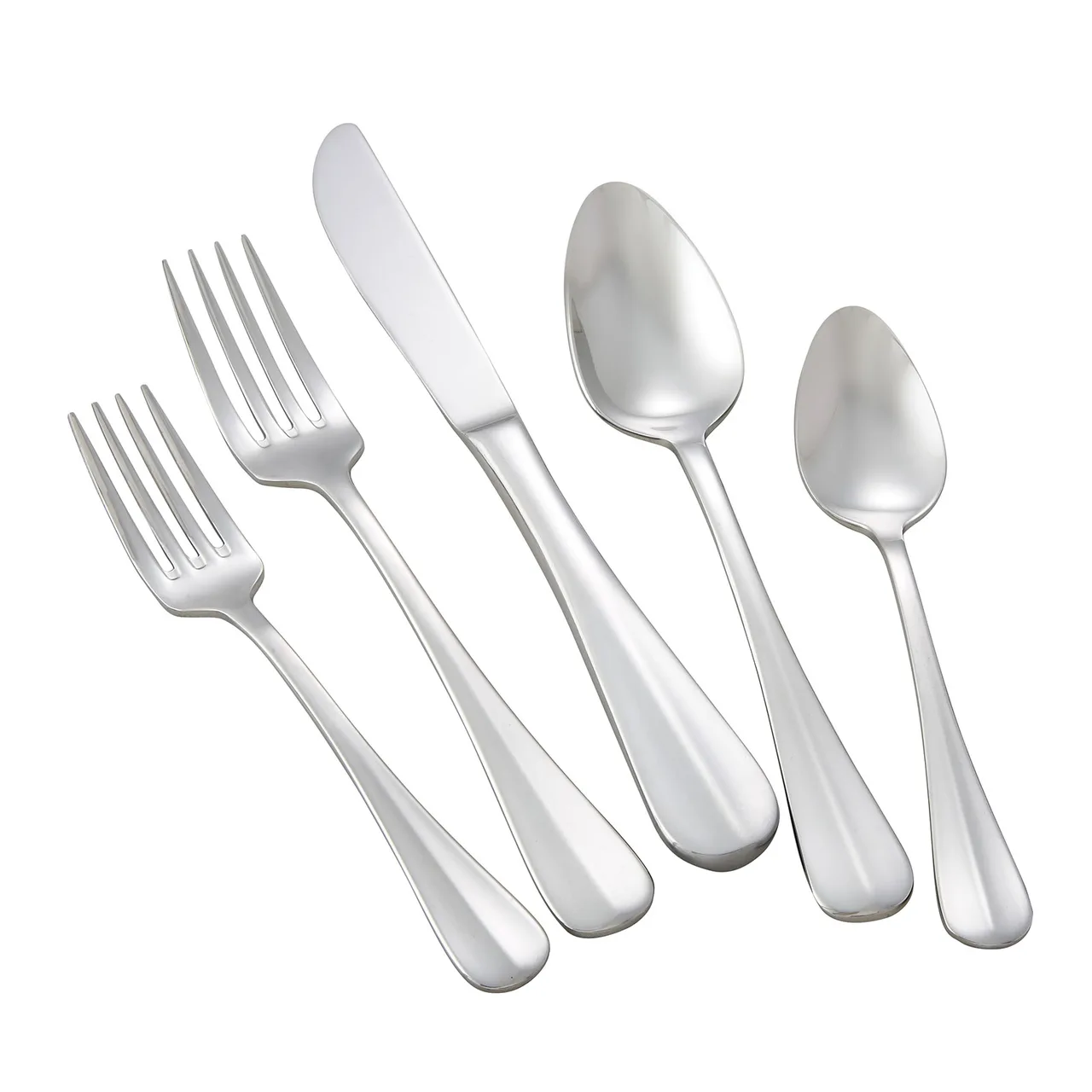Winco 0034-11 Dinner Fork, 8-5/8" Heavy 18/8 Stainless Steel Mirror Finish Stanford - 1 Dozen