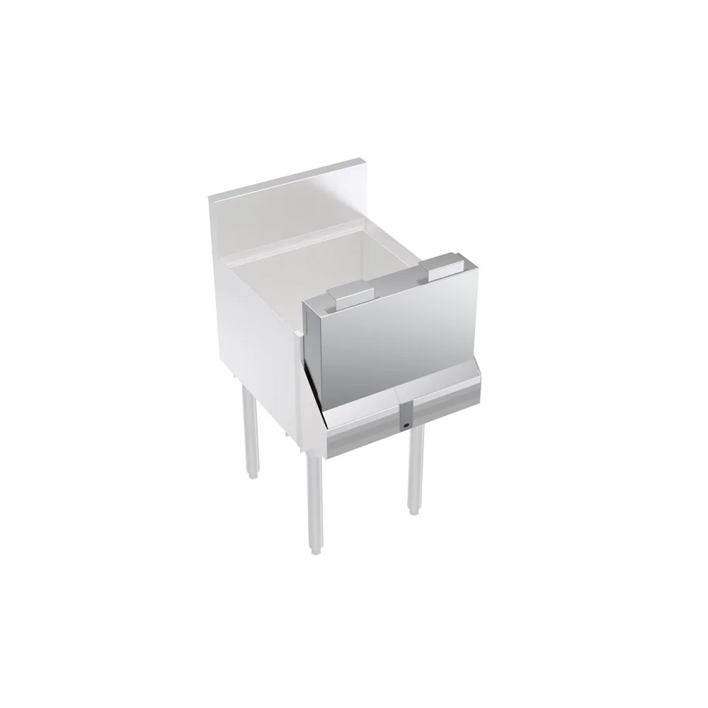 Krowne KR-SC18 Speed Rail Locking Cover, Single, 18" Width, 13"-18" Adjustable, Stainless Steel