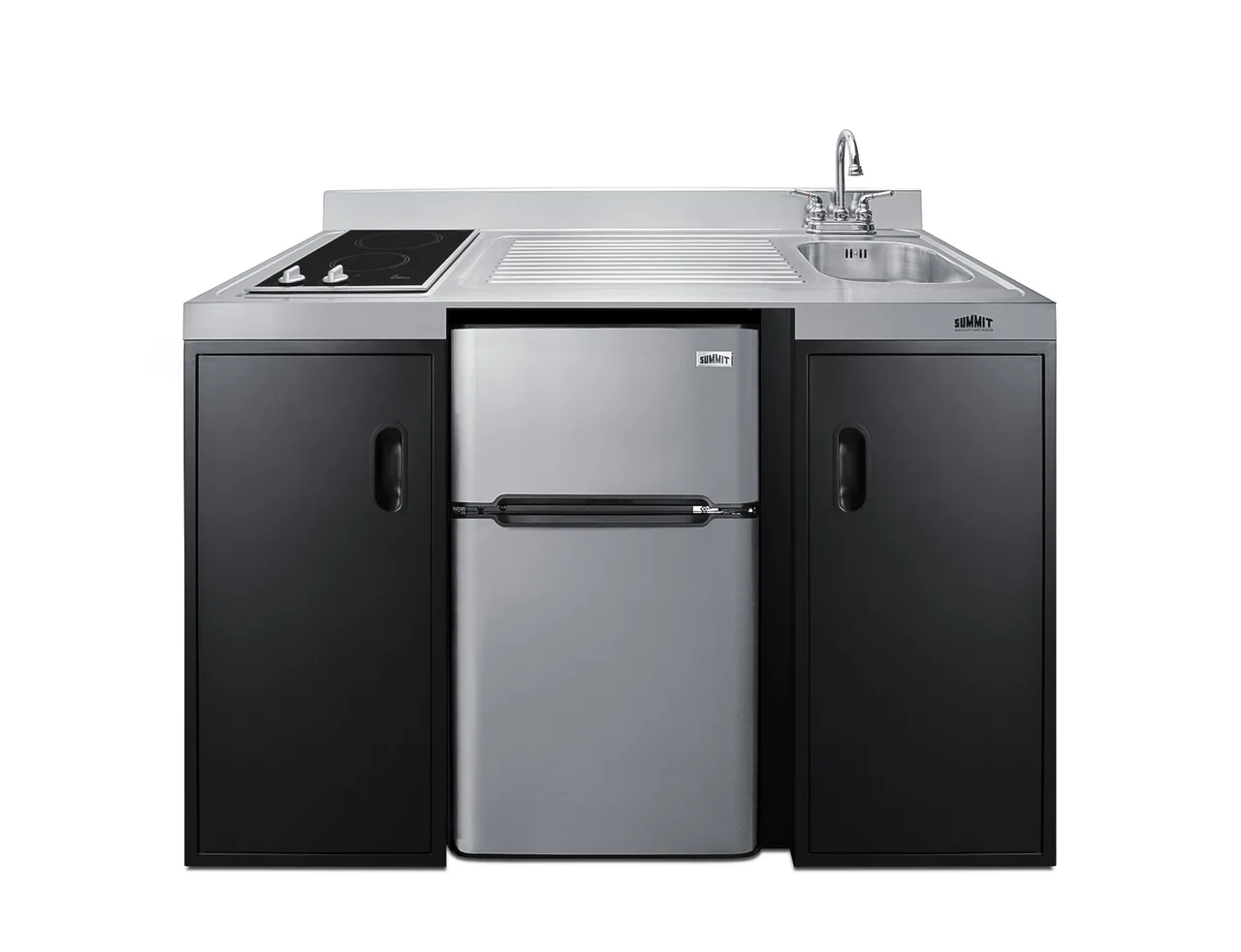 Summit CK55ADASINKR All-In-One Combination Kitchenette, 54" Wide