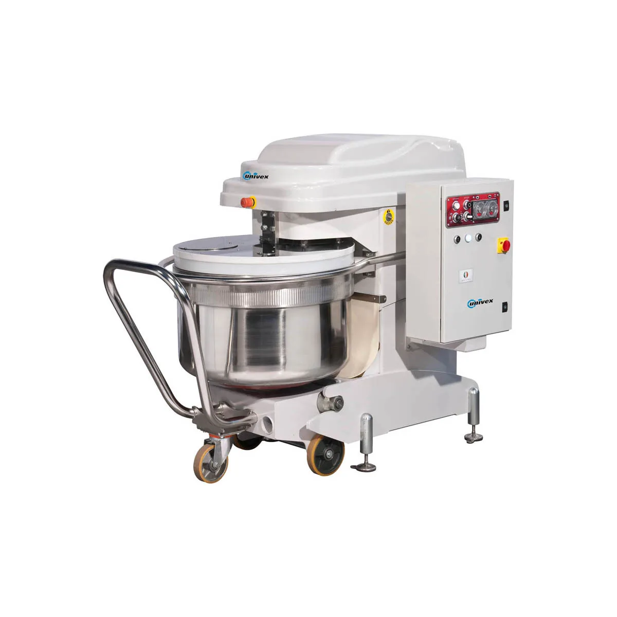 Univex SL80RB Silverline Spiral Mixer with 137 qt Removable Bowl, 2-Speed, 176 lbs Dough Capacity