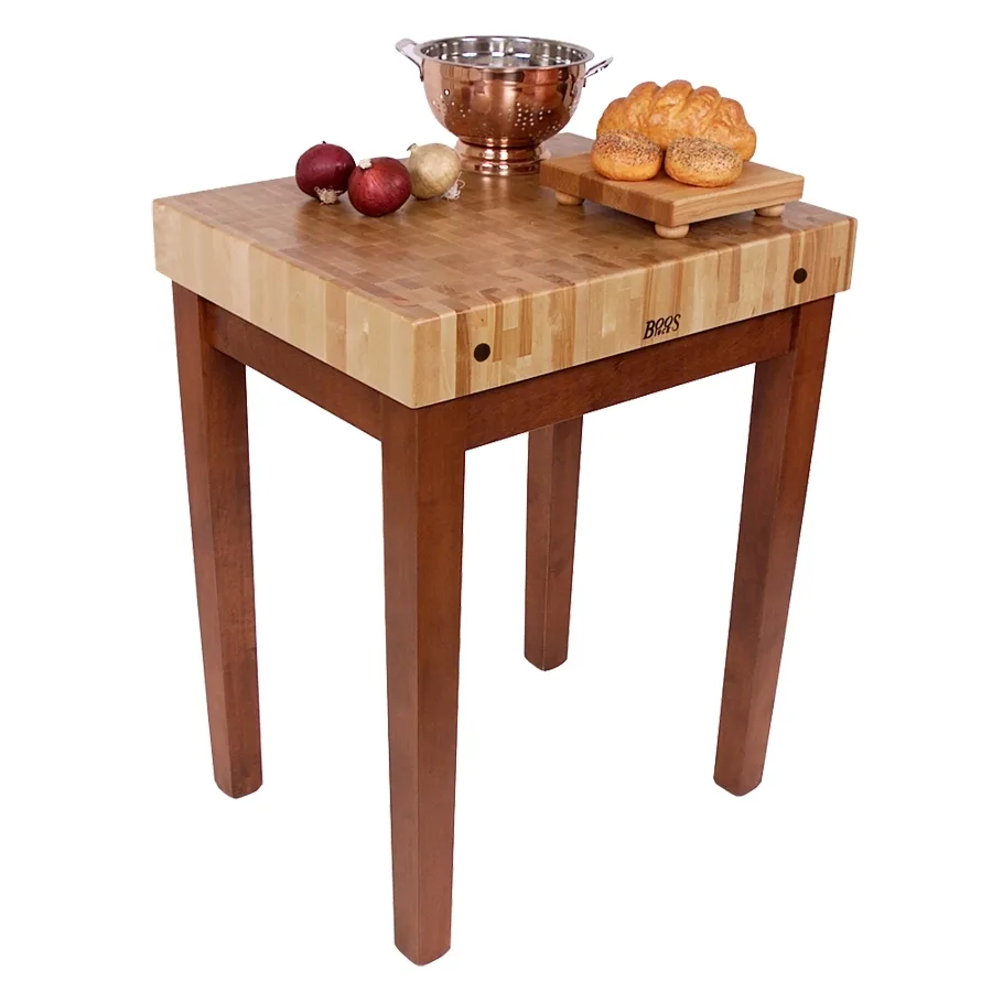 John Boos CU-CB3024 Chef'S Block, 30"W X 24"D X 36"H