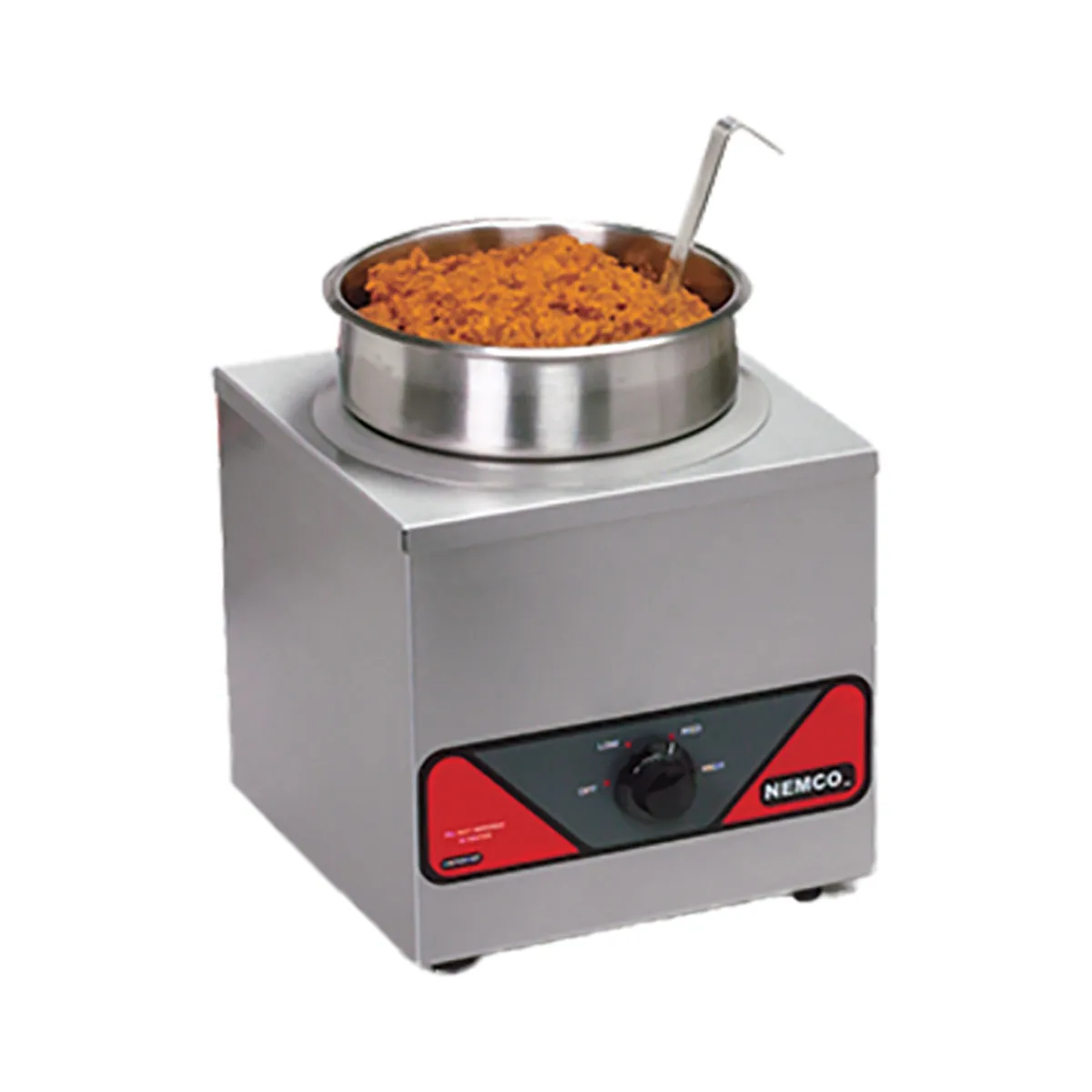 Nemco 6110A-ICL Countertop Food Pan Warmer w/ 4-Qt. Capacity, Adjustable Thermostat, 1 Well
