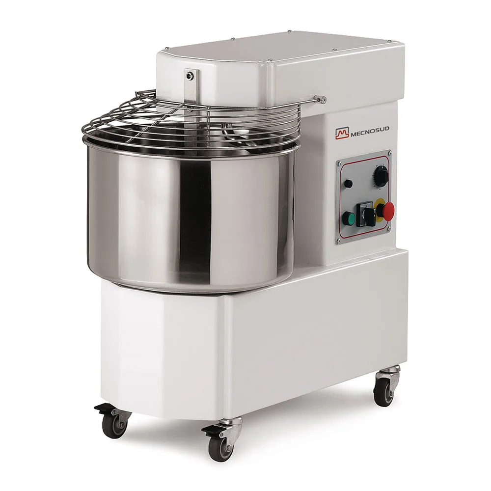 AMPTO PK44DUS Spiral Mixer, 2-Speed , 97 lbs Dough Capacity, 3 hp