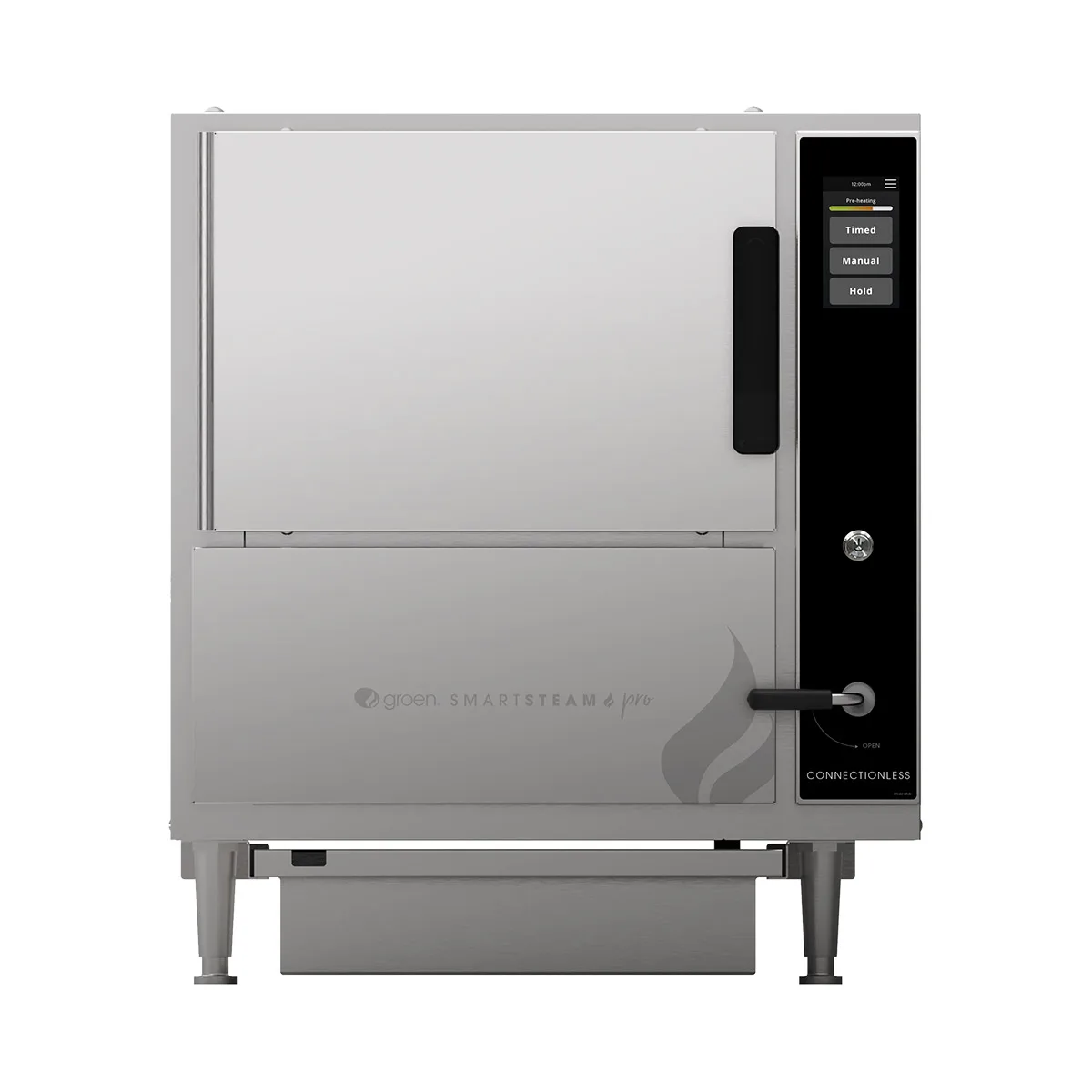 Groen GSSP-CL-3E 3 Pan Countertop Electric Boilerless Convection Steamer, Connectionless, 9kW