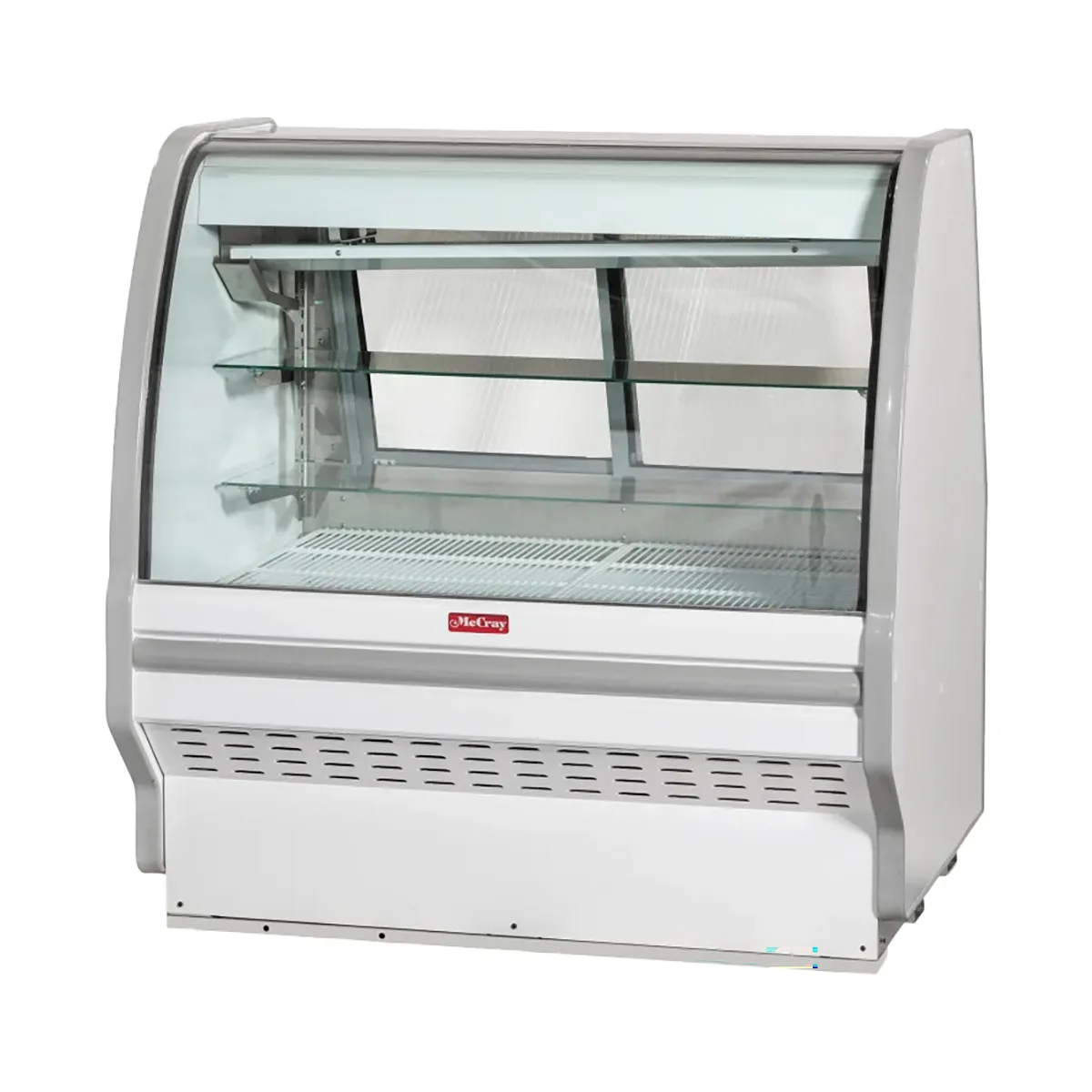 Howard-McCray SC-CBS40E-8C-S-LED 100" Refrigerated Bakery Display Case, Stainless Steel