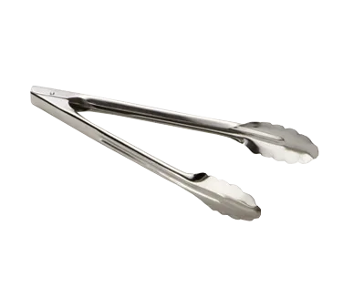 TableCraft Products 2712 Utility Tongs, 12", Dishwasher Safe