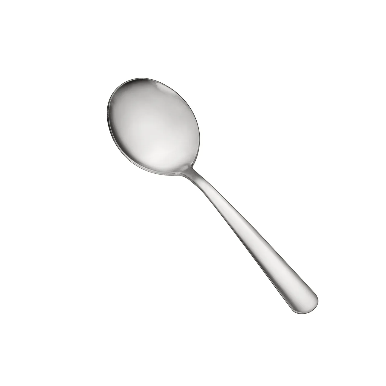 CAC China 2002-04 Windsor Bouillon Spoon, 5-7/8" Length, 18/0 Stainless Steel - 1 Dozen