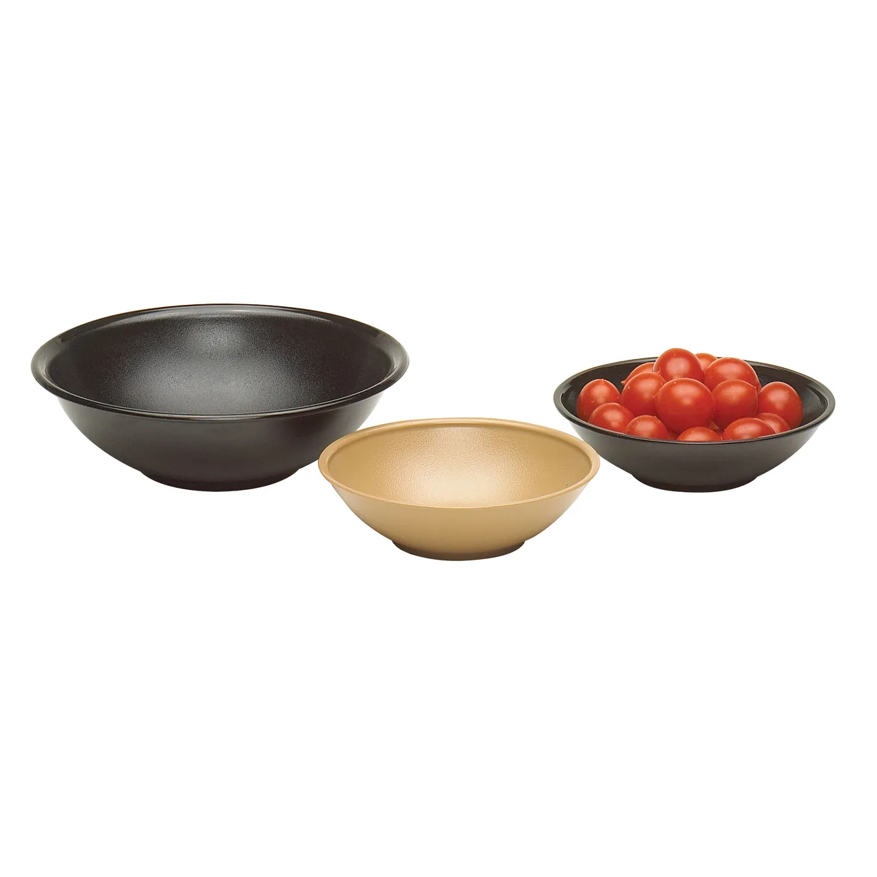 Cambro SB80174 - Plastic Salad Bowl, 8" Diameter, 31.2 oz Beige SAN, Dishwasher Safe, Made in USA
