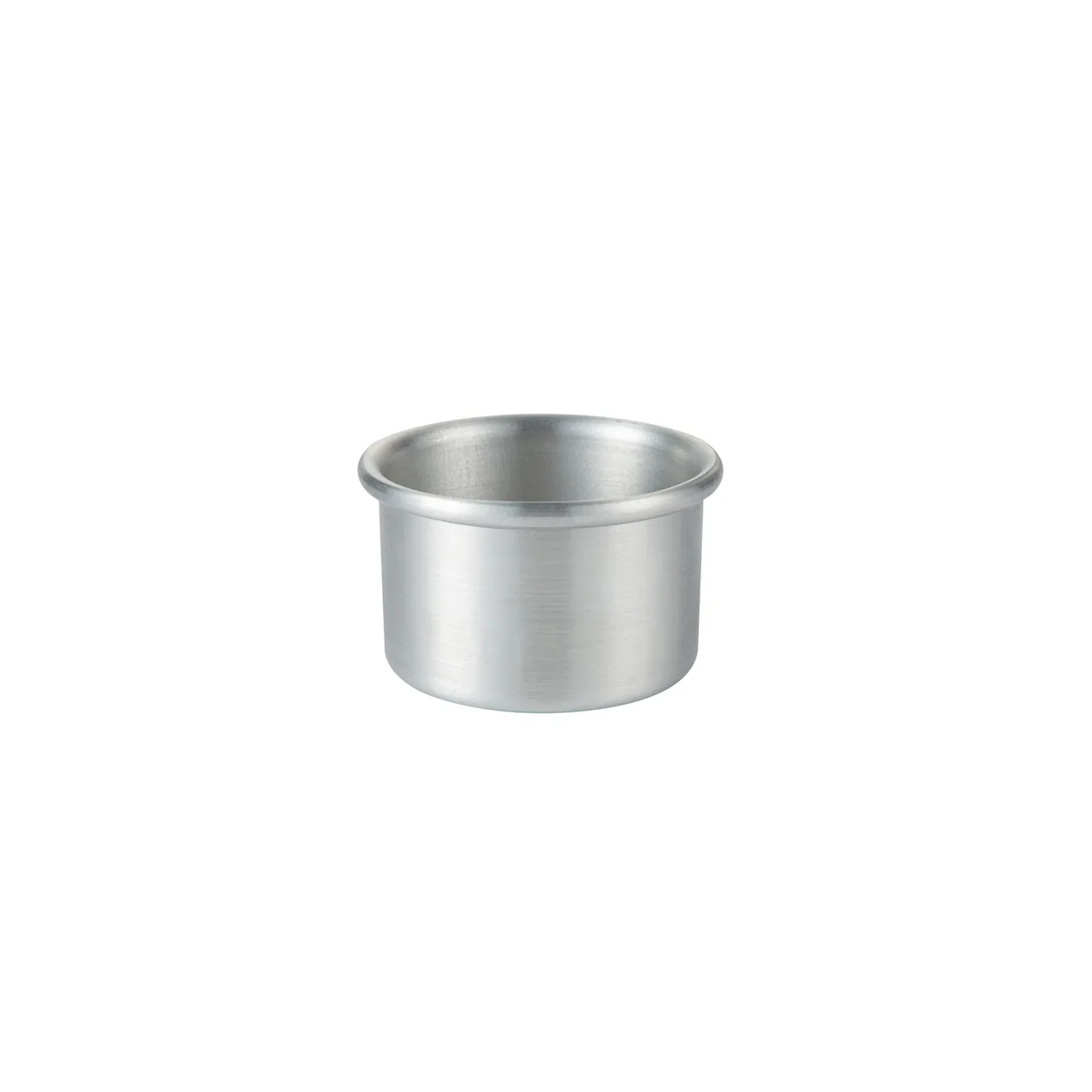 CAC China B1CP-032 Round Cake Pan, 3" dia. x 2"H, Aluminum, Professional Baking Smallware