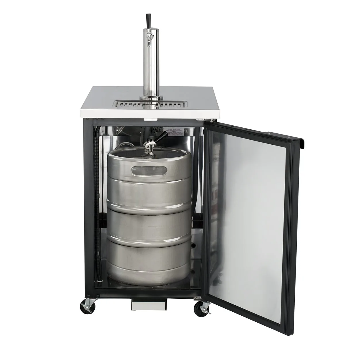 Maxx Cold MXBD24-1BHC 23" Draft Beer Cooler w/ 1 Keg, 7.2 cu. ft., 1 Single-Tap Tower