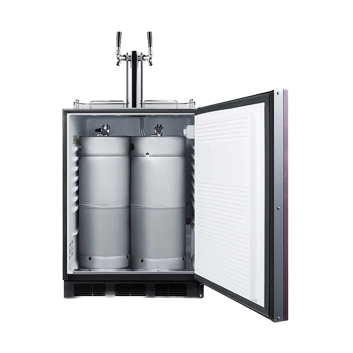 Summit SBC58BLBIADAIFWKDTWIN 24" Draft Wine Dispenser, ADA compliant, 5.5 cu. ft.