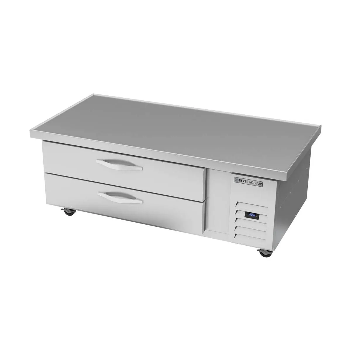Beverage Air WTFCS60HC-64 64" 2 Drawers Worktop Cook Stand Freezer w/ Marine Edge, 11.5 cu. ft.