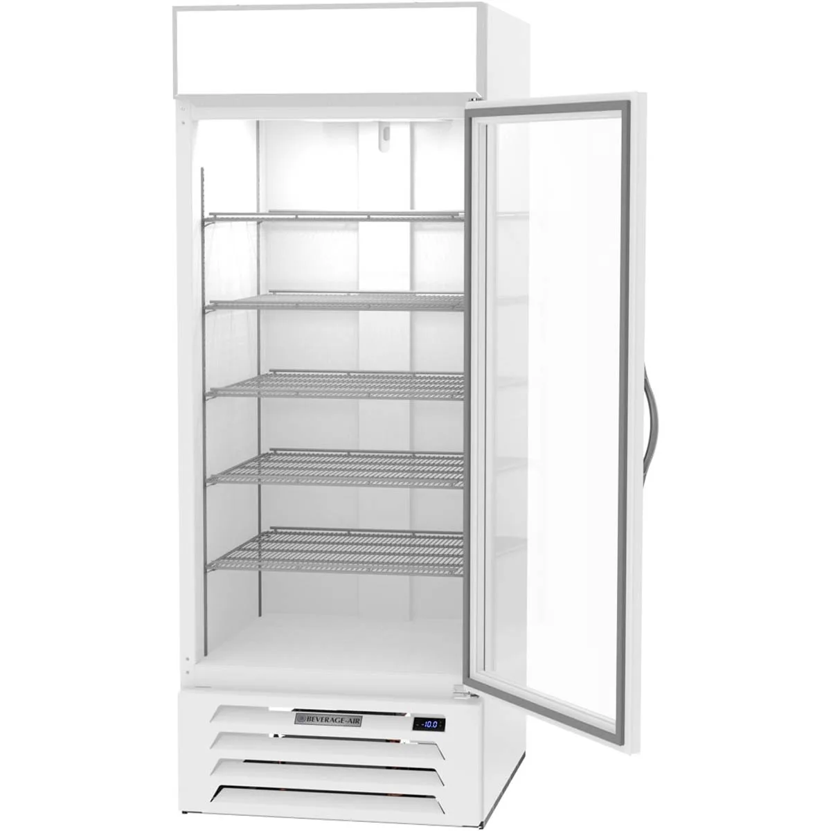 Beverage Air MMR27HC-1-W-WINE 30" Glass Door Wine Merchandiser, Single Temperature, 25.97 cu. ft.
