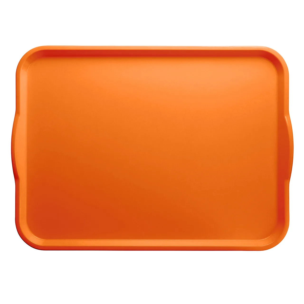 Cambro 1520H222 Camtray Rectangular Tray, 15" x 20", Fiberglass, Orange, NSF, Made in USA
