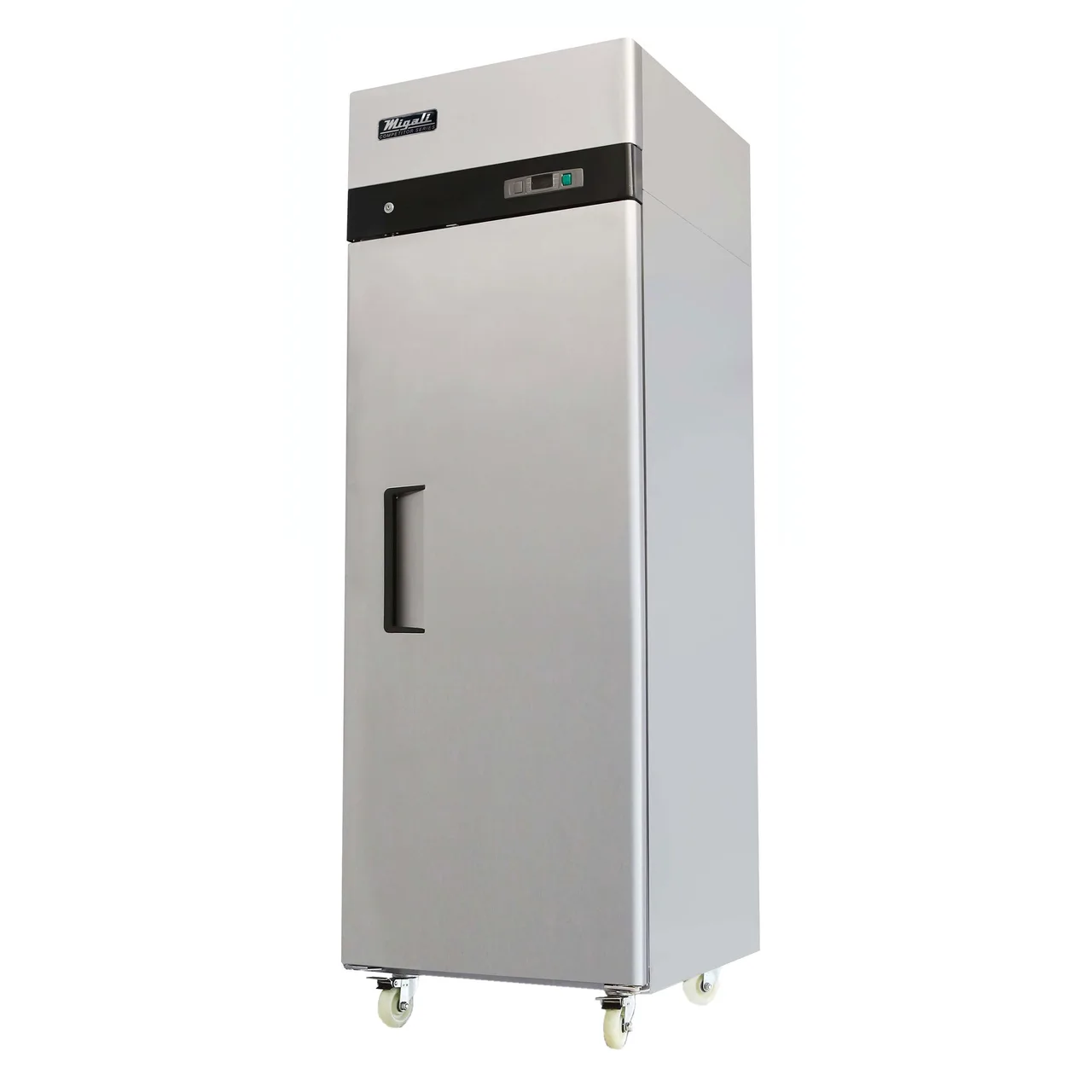 Migali C-1R-HC 28" 1-Section Reach-In Refrigerator w/ Solid Right Hinged Door, Top Mount, 21 cu. ft.