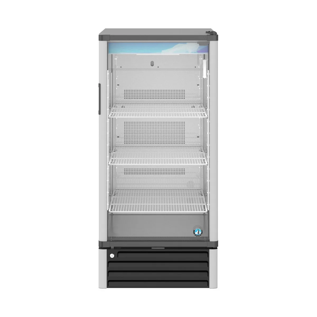 Hoshizaki RM-10-HC 25" 1-Section Swing Glass Door Merchandiser Refrigerator, 8.75 cu. ft.