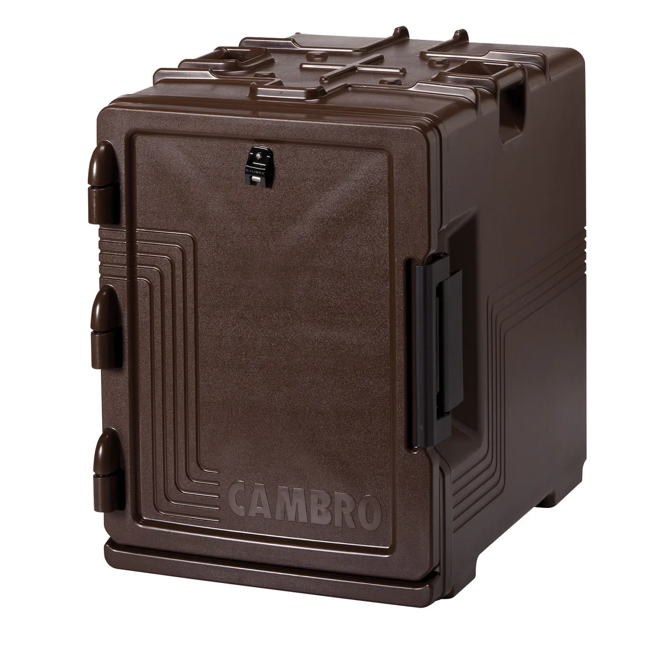 Cambro UPCS400131 S-Series Ultra Pan Carrier® Front Loading Insulated Food Pan Carrier - Dark Brown