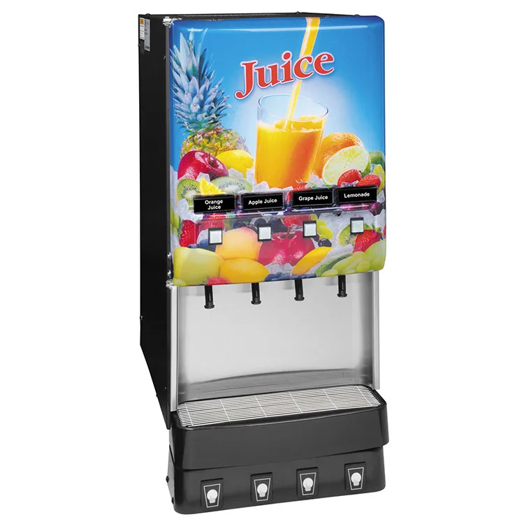 BUNN 37300.0054 Led Lighted Door Juicer Dispenser, Push Button - 4 Valves / 720 Watts