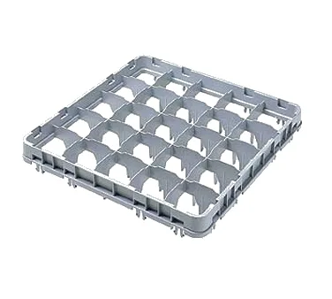 Cambro 36E5151 Half Drop Stemware Extender, Full Size, 36 Compartments, Soft Gray, 19-5/8" x 19-5/8" x 2"