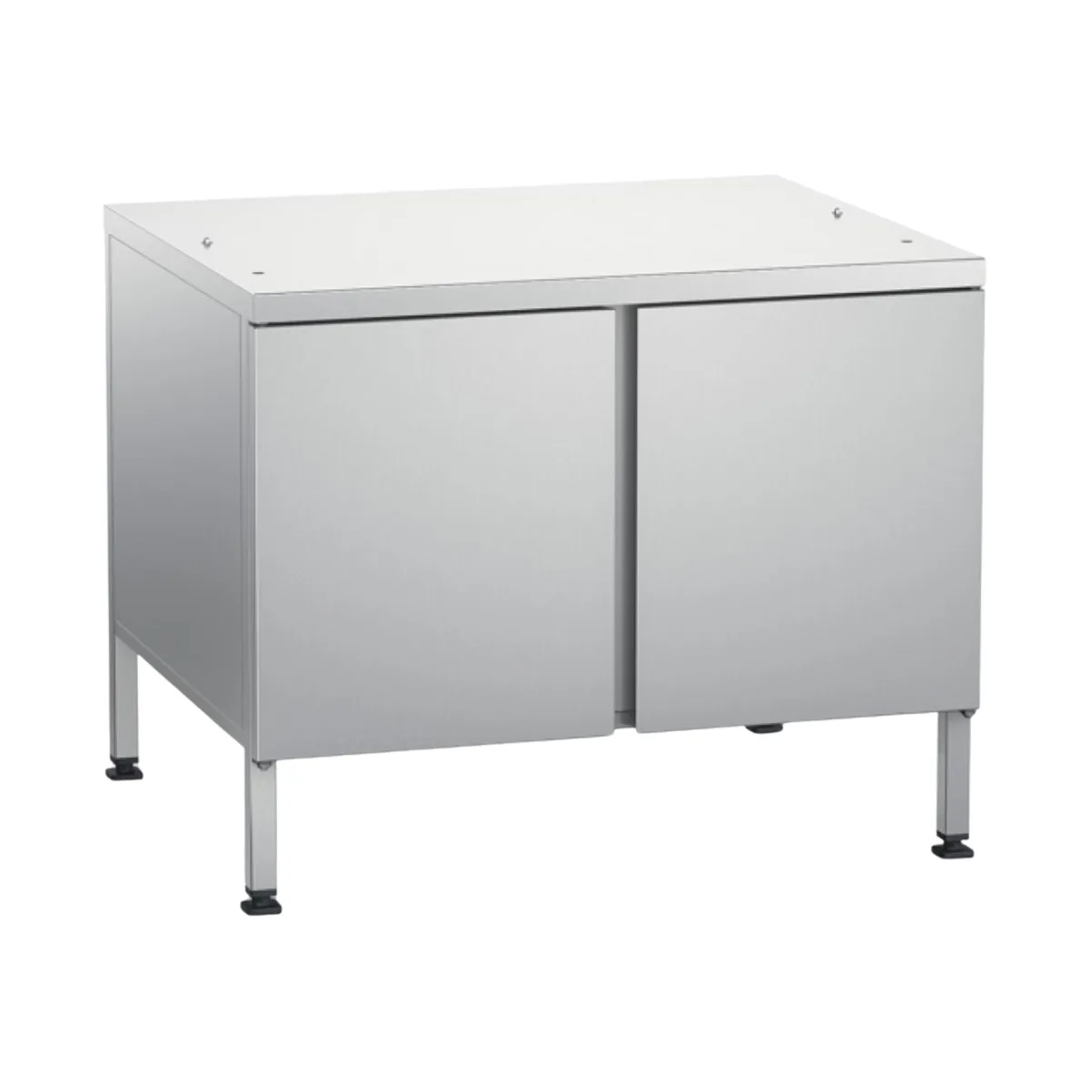RATIONAL 60.31.094 Stand IV Oven Equipment Stand, Stationary, Pan Slides, Hinged Doors