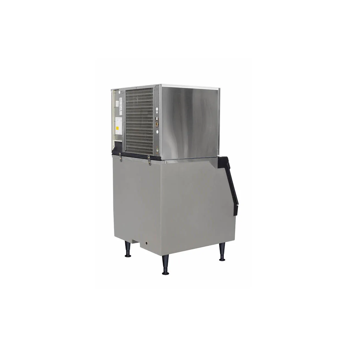 Scotsman MC0330SAX-1/B330P Air Cooled Half Cube 400 lb Ice Machine with Bin, 344 lb Storage