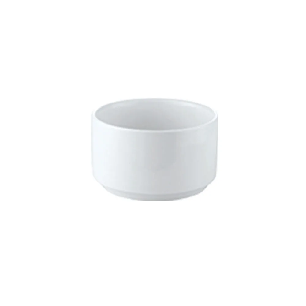 CAC China SNS-B28 - 28 oz White Porcelain Bowl, 5"3/8" Dia x 3" H, Dishwasher Safe - 1 Dozen