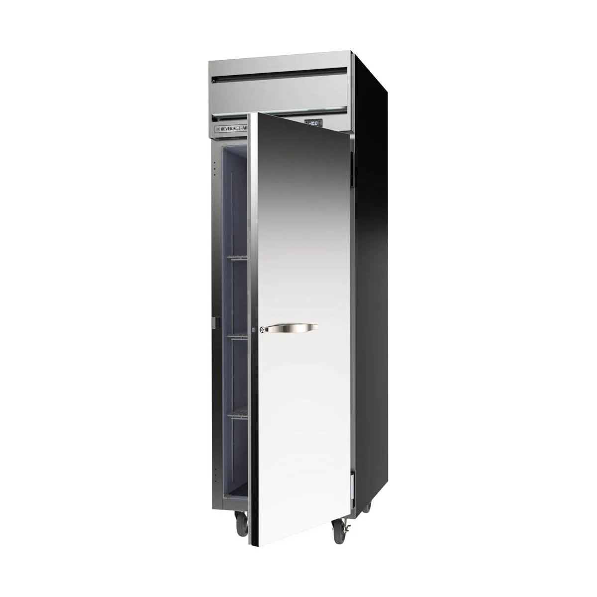 Beverage Air HFP1HC-1S 26" 1-Section Reach-In Freezer, Solid Door, Top Mounted, 21 cu. ft., Stainless Steel Front