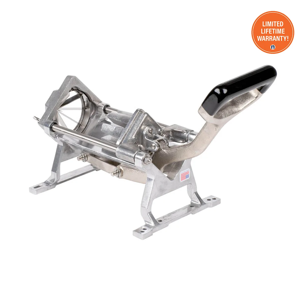 Nemco 55450-8 FryKutter™ 8 Section Wedge French Fry Cutter Countertop/Wall Mount 8 Wedges, Short Throw Handle