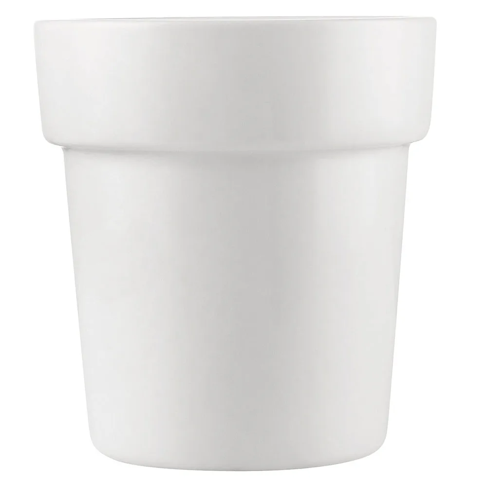 CAC China MX-JR337 Porcelain Jar, 7" Dia x 8" H, 99-3/4 oz (2.95 L) Super White, Oven Microwave Safe