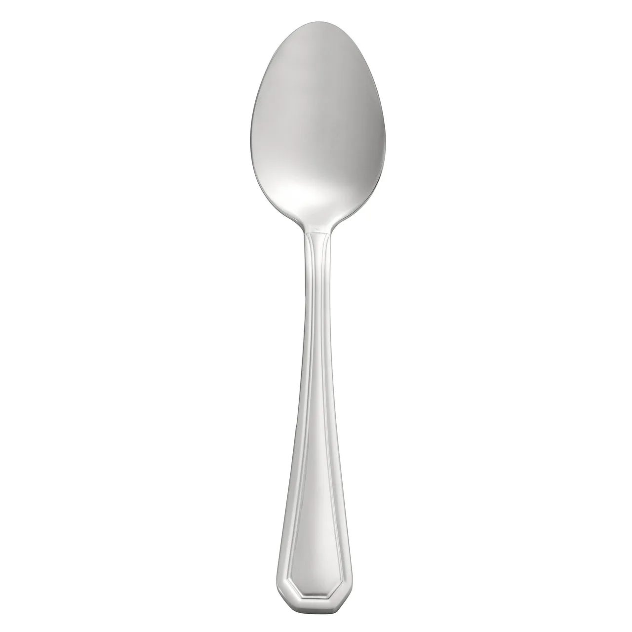 CAC China 8006-03 - Lux Dinner Spoon, 7-3/8" Length, Heavy Weight, 18/8 Stainless Steel - 1 Dozen