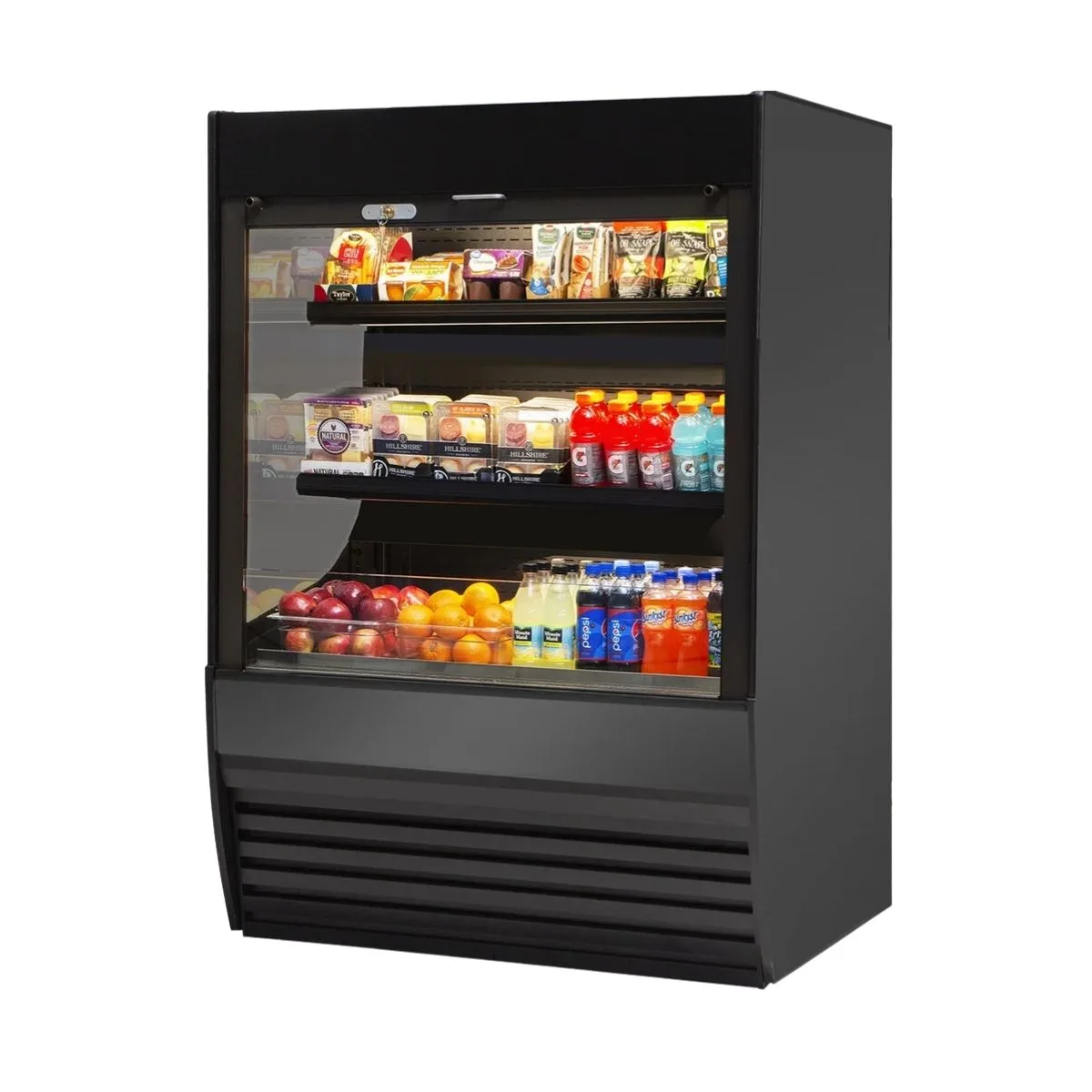 Federal Industries VRSS3660S 36" Vision Series Refrigerated Self-Serve High Profile Merchandiser