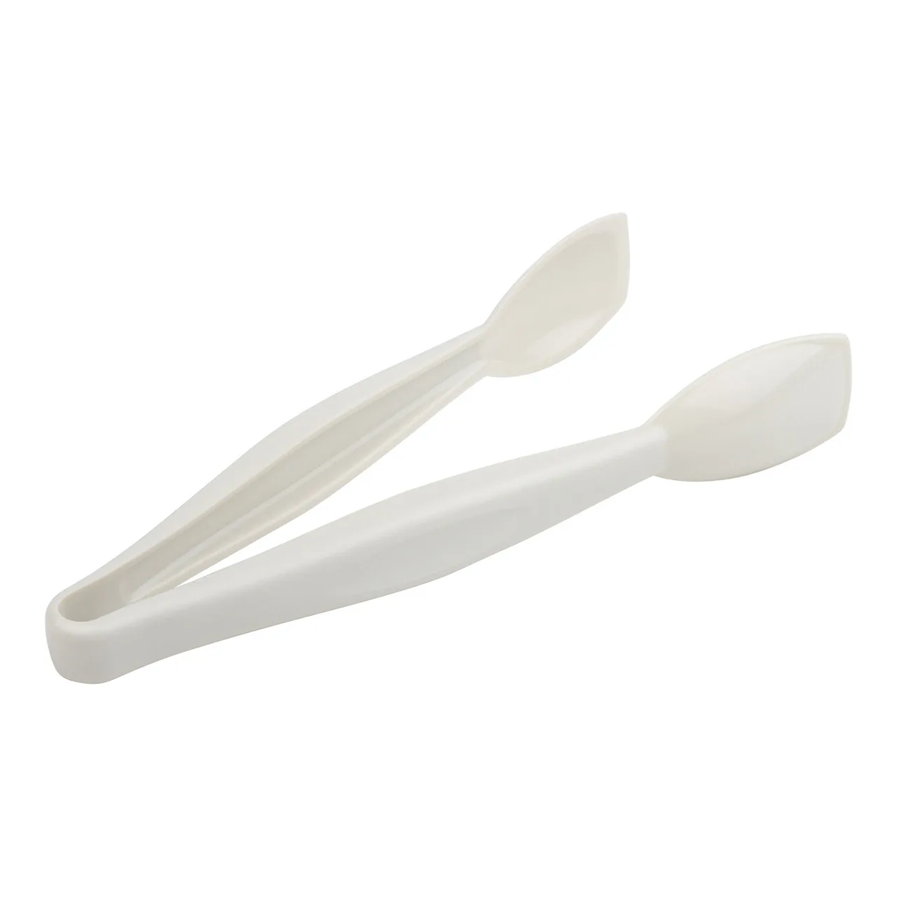Cambro TGG9148 Serving Tongs, 9.5" White, Easy‑Grasp, Heat‑Resist –40°F–212°F, Dishwasher‑Safe, NSF