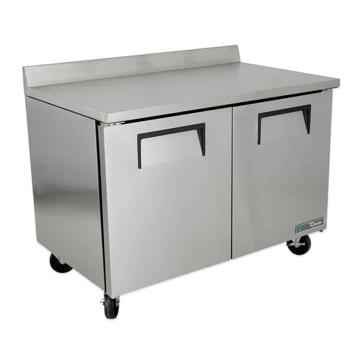 True TWT-48-HC 48" 2-Section Worktop Refrigerator w/ 2 Doors, Rear Mounted