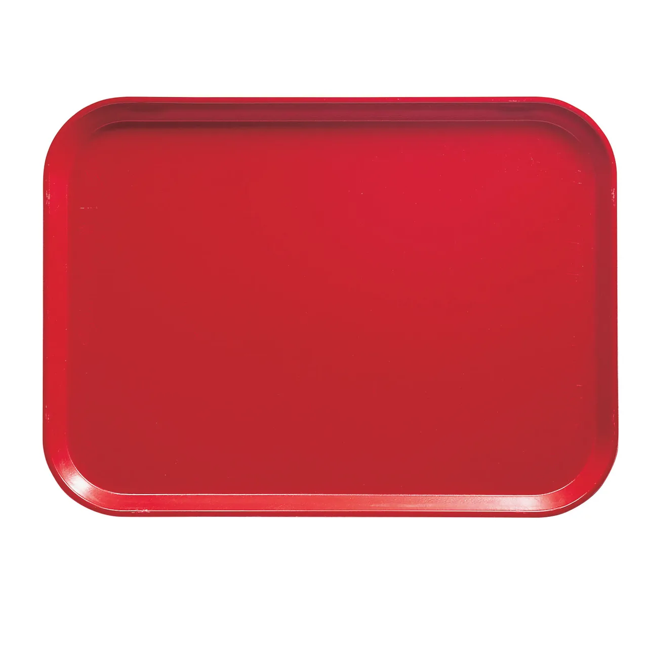 Cambro 1826510 Camtray Tray, 17-7/8" x 25-3/4", Signal Red Fiberglass, NSF, Dishwasher Safe