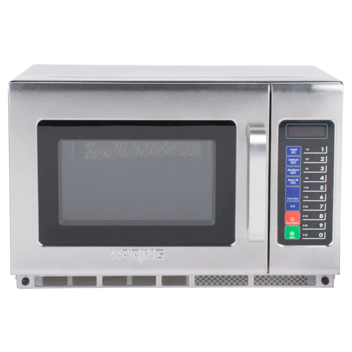 Waring WMO120 1800 Watts Heavy Duty Commercial Microwave Oven, 22-3/5"W X 20-3/4"D X 14-1/2"H, 1.2 cu. ft.