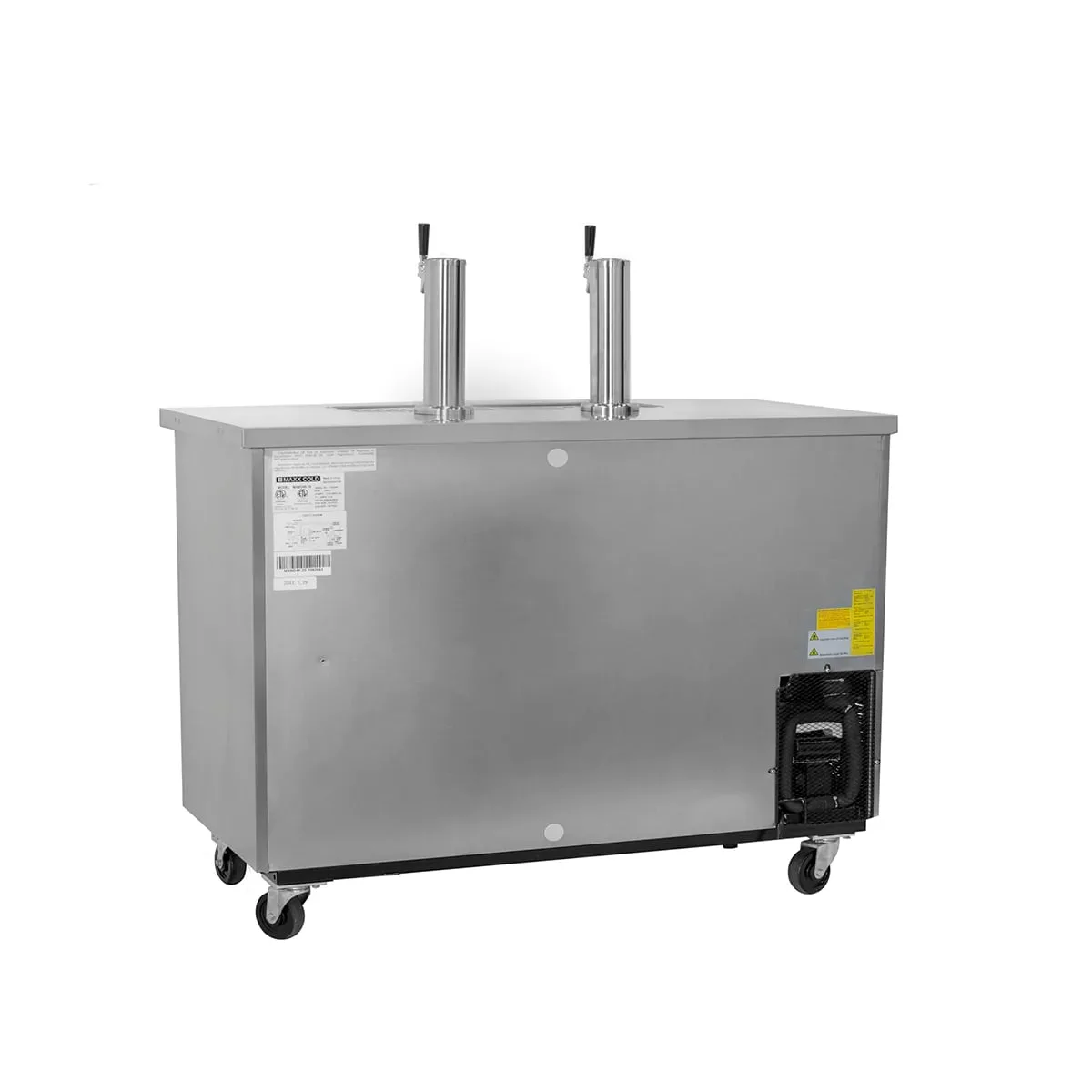 Maxx Cold MXBD48-1SHC 47" Draft Beer Cooler w/ 2 Kegs, 10.5 cu. ft., 1 Dual-Tap Tower